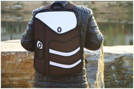 2D Backpack Wave Style (4 Colors)
