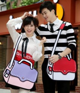 2d bags dashing couple