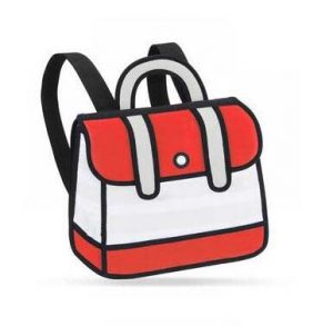 On the Town Backpack Red