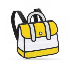 2dbags on the Town Yellow