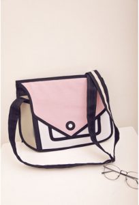 Pink 2D Modern Purse