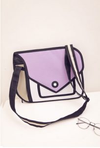 Violet Modern Purse